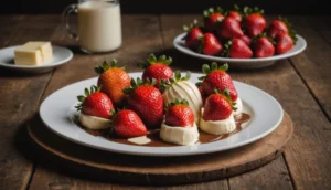 Émerveillez vos papilles avec des fraises au chocolat blanc onctueux