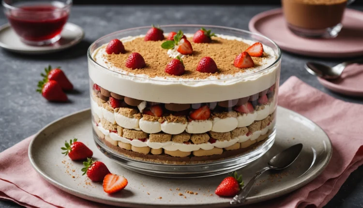 dans quoi tremper les biscuits pour un tiramisu aux fraises
