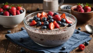 Le secret du pudding au chia chocolat pour un petit-déjeuner sain et gourmand