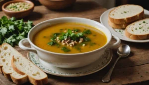Soupe de blettes libanaise : un voyage savoureux et réconfortant en hiver